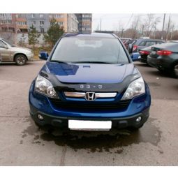 VipTuning Honda CR-V III '06-10 Дефлектор капота "мухобойка" VipTuning Honda CR-V III '06-10 Дефлектор капота "мухобойка"