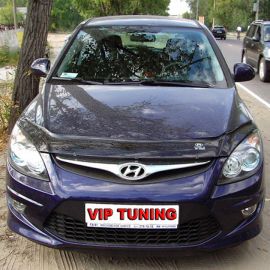 VipTuning Hyundai i30 I '07-12 Дефлектор капота "мухобойка"