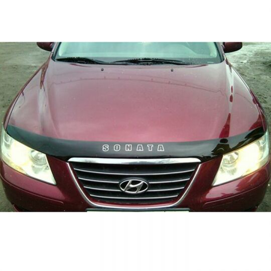 VipTuning Hyundai Sonata (NF) '04-10 Дефлектор капота "мухобойка" VipTuning Hyundai Sonata (NF) '04-10 Дефлектор капота "мухобойка"