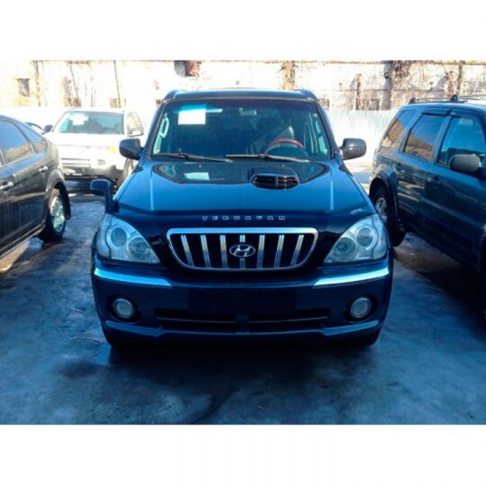 VipTuning Hyundai Terracan '01-07 Дефлектор капота "мухобойка" VipTuning Hyundai Terracan '01-07 Дефлектор капота "мухобойка"