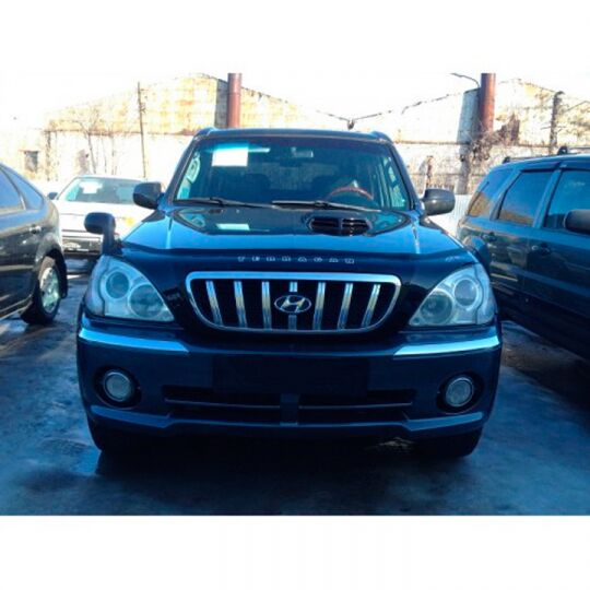 VipTuning Hyundai Terracan '01-07 Дефлектор капота "мухобойка" VipTuning Hyundai Terracan '01-07 Дефлектор капота "мухобойка"