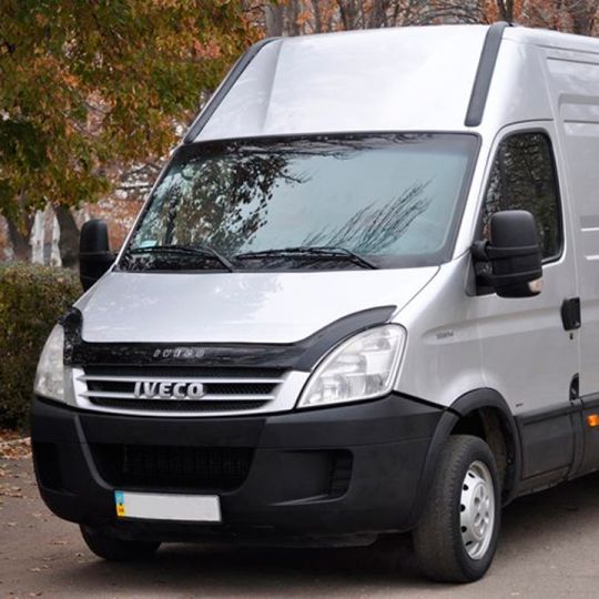 VipTuning Iveco Daily IV '06-11 Дефлектор капота "мухобойка" VipTuning Iveco Daily IV '06-11 Дефлектор капота "мухобойка"