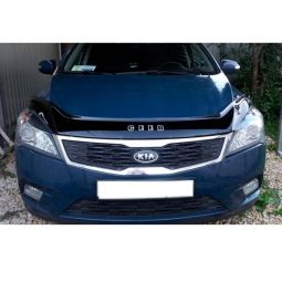 VipTuning KIA Cee'd (ED) I '09-12 Дефлектор капота "мухобойка" VipTuning KIA Cee'd (ED) I '09-12 Дефлектор капота "мухобойка"
