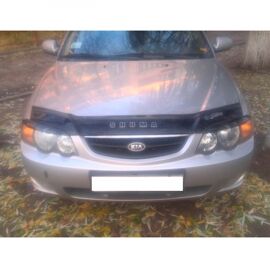 VipTuning KIA Shuma II '01-04 Дефлектор капота "мухобойка"