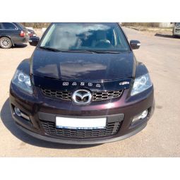 VipTuning Mazda CX-7 '06-12 Дефлектор капота "мухобойка"