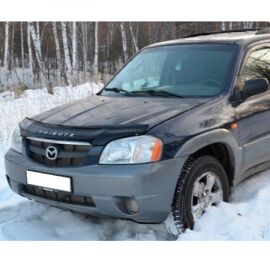 VipTuning Mazda Tribute '00-07 Дефлектор капота "мухобойка"