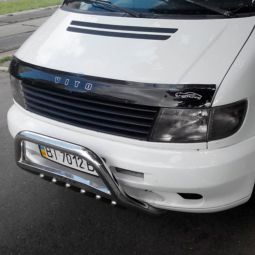 VipTuning Mercedes-Benz Vito (W638) '96-03 Дефлектор капота "мухобойка" VipTuning Mercedes-Benz Vito (W638) '96-03 Дефлектор капота "мухобойка"