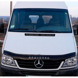 VipTuning Mercedes-Benz Sprinter (W901-905) '00-06 Дефлектор капота "мухобойка"