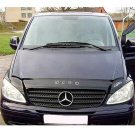 VipTuning Mercedes-Benz Vito (W639) '03-14 Дефлектор капота "мухобойка"