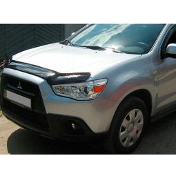 VipTuning Mitsubishi ASX '10- Дефлектор капота "мухобойка" VipTuning Mitsubishi ASX '10- Дефлектор капота "мухобойка"