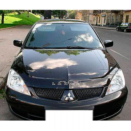VipTuning Mitsubishi Lancer IX '03-09 Дефлектор капота "мухобойка" VipTuning Mitsubishi Lancer IX '03-09 Дефлектор капота "мухобойка"
