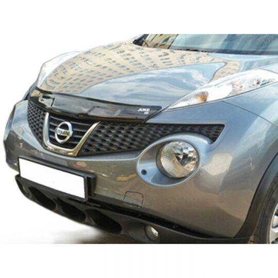 EGR Дефлектор капота "мухобойка" на NISSAN JUKE '10- с логотипом EGR Дефлектор капота "мухобойка" на NISSAN JUKE '10- с логотипом