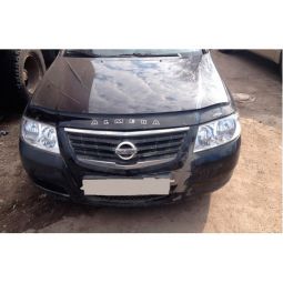 VipTuning Nissan Almera Classic (B10) '06- Дефлектор капота "мухобойка"