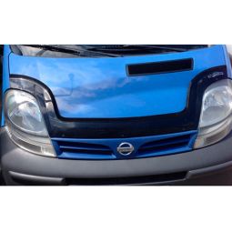 VipTuning Nissan Primastar '02- Дефлектор капота "мухобойка"