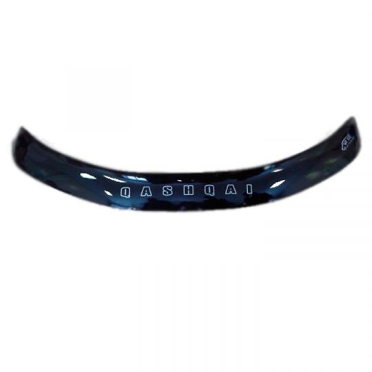 VipTuning Nissan Qashqai II '14- Дефлектор капота "мухобойка"