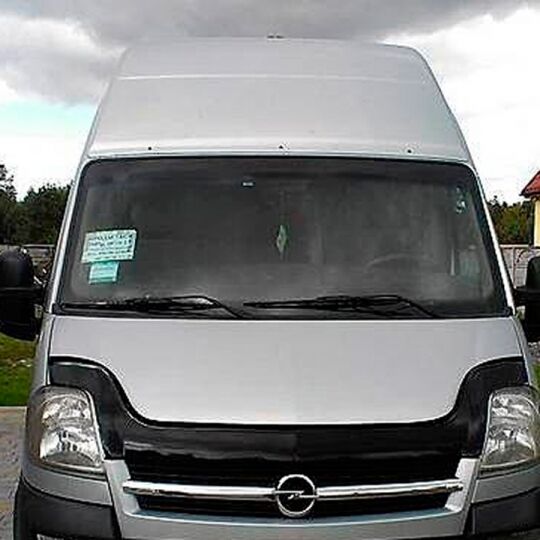 VipTuning Opel Movano A '03-10 Дефлектор капота "мухобойка" VipTuning Opel Movano A '03-10 Дефлектор капота "мухобойка"