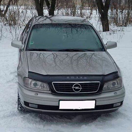 VipTuning Opel Omega B '99-03 Дефлектор капота "мухобойка" VipTuning Opel Omega B '99-03 Дефлектор капота "мухобойка"