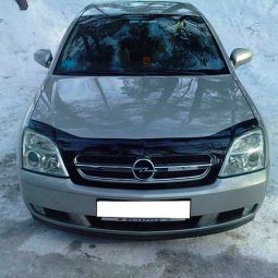 VipTuning Opel Vectra C '02-05 Дефлектор капота "мухобойка"