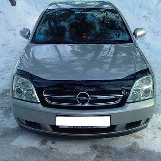 VipTuning Opel Vectra C '02-05 Дефлектор капота "мухобойка" VipTuning Opel Vectra C '02-05 Дефлектор капота "мухобойка"