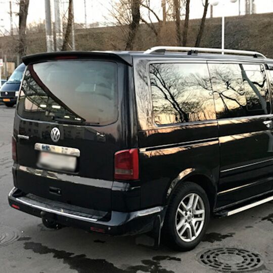 Orticar Козырек заднего стекла [Ляда] на Volkswagen T5 '03-15  (под покраску)