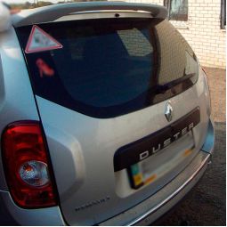 Orticar Козырек заднего стекла на Renault Duster I '10-18 (под покраску)