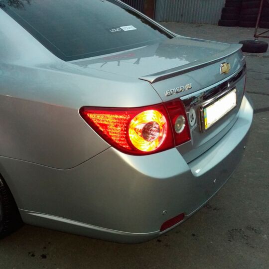 Orticar Спойлер [Лип] на Chevrolet Epica '06- (под покраску)