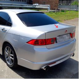 Orticar Спойлер [Лип] на Honda Accord VII '02-08 (под покраску)