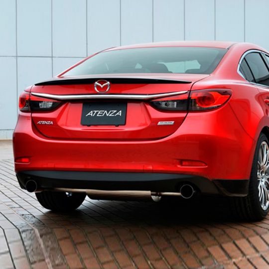 Orticar Спойлер [Лип] на Mazda 6 (GJ) '12- седан (под покраску)