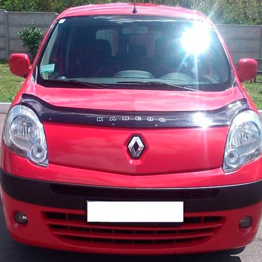 VipTuning Renault Kangoo II '08-13 Дефлектор капота "мухобойка" VipTuning Renault Kangoo II '08-13 Дефлектор капота "мухобойка"