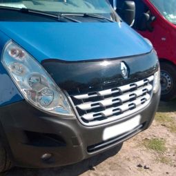 VipTuning Renault Master III '10-14 Дефлектор капота "мухобойка" VipTuning Renault Master III '10-14 Дефлектор капота "мухобойка"