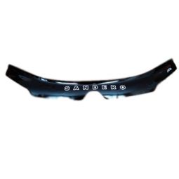 VipTuning Renault Sandero II '12- Дефлектор капота "мухобойка"