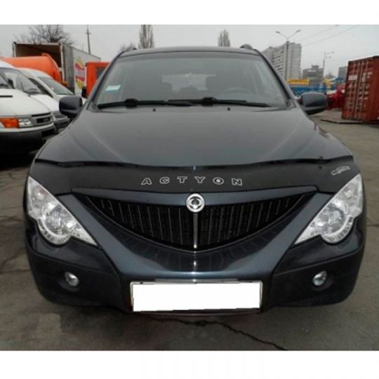 VipTuning SsangYong Actyon '06-11 Дефлектор капота "мухобойка" VipTuning SsangYong Actyon '06-11 Дефлектор капота "мухобойка"