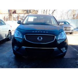 VipTuning SsangYong Actyon '11-13 Дефлектор капота "мухобойка"