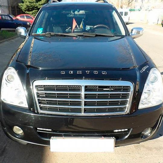 VipTuning SsangYong Rexton I '06-12 Дефлектор капота "мухобойка" VipTuning SsangYong Rexton I '06-12 Дефлектор капота "мухобойка"