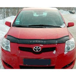 VipTuning Toyota Auris I '07-09 Дефлектор капота "мухобойка"
