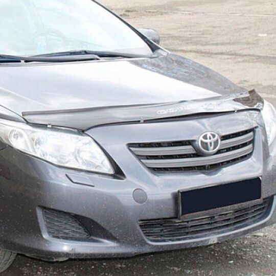 VipTuning Toyota Corolla (E14) '06-12 Дефлектор капота "мухобойка"