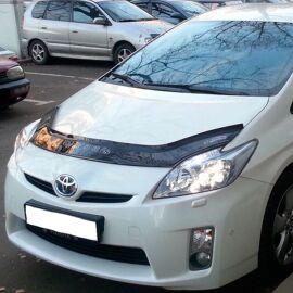 VipTuning Toyota Prius III '09-15 Дефлектор капота "мухобойка"