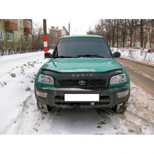 VipTuning Toyota RAV4 I '94-00 Дефлектор капота "мухобойка" VipTuning Toyota RAV4 I '94-00 Дефлектор капота "мухобойка"