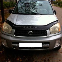 VipTuning Toyota RAV4 II '00-05 Дефлектор капота "мухобойка"
