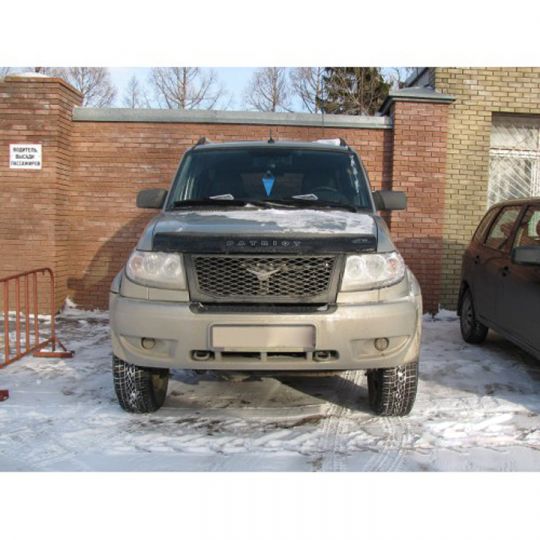 VipTuning UAZ Patriot (3163/3164) '05- Дефлектор капота "мухобойка" VipTuning UAZ Patriot (3163/3164) '05- Дефлектор капота "мухобойка"