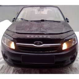 VipTuning Lada Granta '11- Дефлектор капота "мухобойка" VipTuning Lada Granta '11- Дефлектор капота "мухобойка"