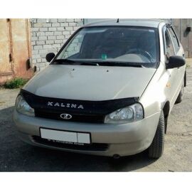 VipTuning Lada Kalina I '04-13 Дефлектор капота "мухобойка"