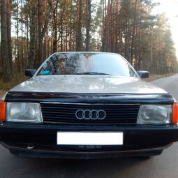 VL-Tuning Audi 100 C3/44 '82-91 Дефлектор капота "мухобойка"