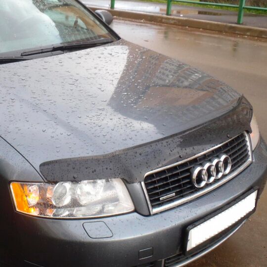 VL-Tuning Audi A4 B6 '00-04 Дефлектор капота "мухобойка" VL-Tuning Audi A4 B6 '00-04 Дефлектор капота "мухобойка"