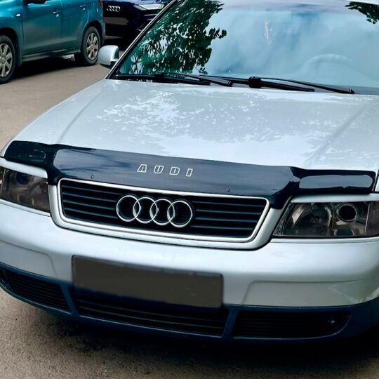 VL-Tuning Audi A6 C5/4B '97-04 Дефлектор капота "мухобойка" VL-Tuning Audi A6 C5/4B '97-04 Дефлектор капота "мухобойка"