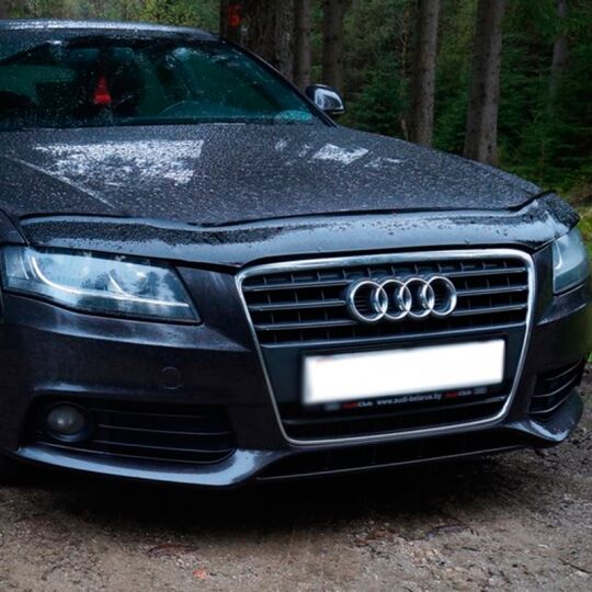 VL-Tuning Audi A4 B8 '07-11 Дефлектор капота "мухобойка" VL-Tuning Audi A4 B8 '07-11 Дефлектор капота "мухобойка"