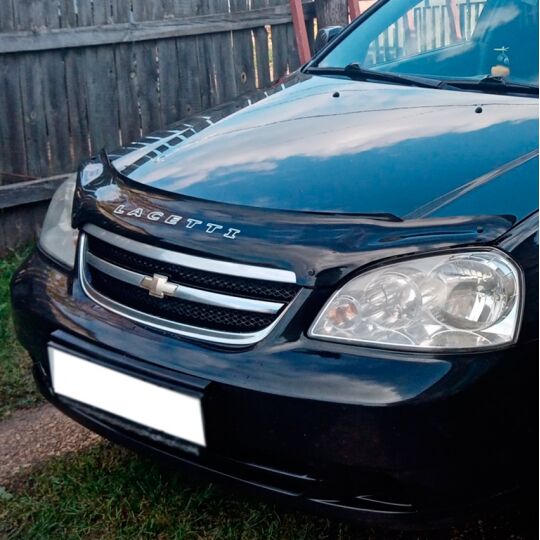 VL-Tuning Chevrolet Lacetti '02- [седан] Дефлектор капота "мухобойка"