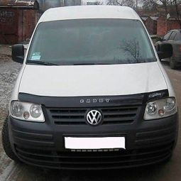VipTuning Volkswagen Caddy III '04-10 Дефлектор капота "мухобойка"