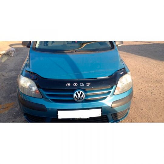 VipTuning Volkswagen Golf Plus '05- Дефлектор капота "мухобойка" VipTuning Volkswagen Golf Plus '05- Дефлектор капота "мухобойка"