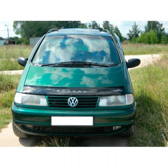 VipTuning Volkswagen Sharan I '95-00 Дефлектор капота "мухобойка" VipTuning Volkswagen Sharan I '95-00 Дефлектор капота "мухобойка"